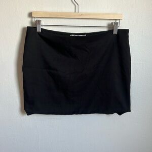 Naked Wardrobe Black Mini Skirt